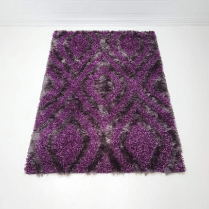 Chambery Shaggy Design Plum