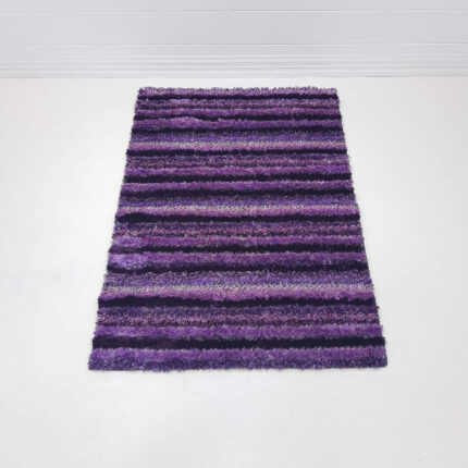Chambery Shaggy Stripes Purple